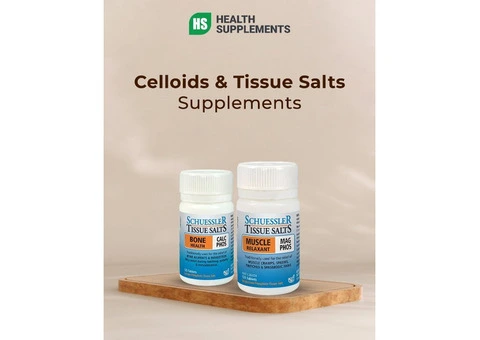 Premium Celloids & Tissue Salts for Everyday Wellness
