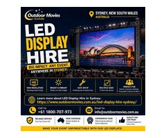 Led Display Hire for Events That Need Bright, Clear Visual Impact