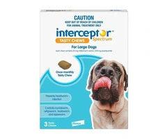 Interceptor Spectrum Tasty Chews For Large Dogs