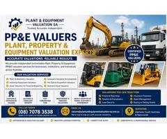 PP&E Valuers – Plant & Equipment Valuation Experts