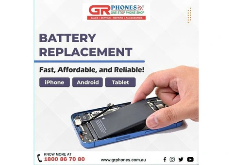 Fast and Professional Phone Battery Replacement Adelaide – GR Phones