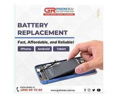 Fast and Professional Phone Battery Replacement Adelaide – GR Phones