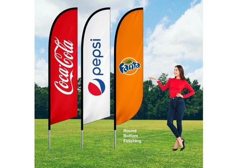 Feather Flags – Perfect Display Solution for Outdoor Marketing