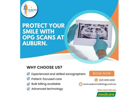 Protect Your Smile with OPG Scans at Auburn Radiology. (02) 8315 8292