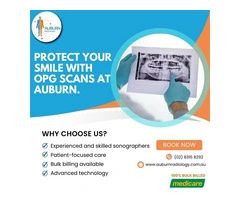 Protect Your Smile with OPG Scans at Auburn Radiology. (02) 8315 8292