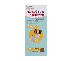 Bravecto 1 Month Chew For Dogs
