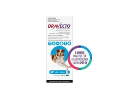 Bravecto For Large Dogs 20-40kg (Blue)