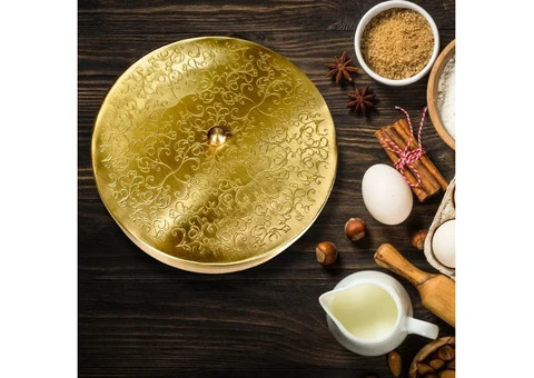 Brass Spice Box with Gift Box - 2/3