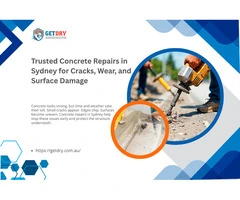 Trusted Concrete Repairs in Sydney for Cracks, Wear, and Surface Damage