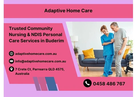 Trusted Community Nursing & NDIS Personal Care Services in Buderim