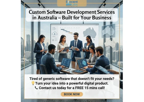 Custom Software Development Services in Australia – Built for Your Business