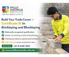 Start a Skilled Career with Certificate 3 in Bricklaying Blocklaying