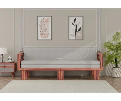 Modern Sofa Cum Bed with Storage – Comfortable & Space-Saving Design