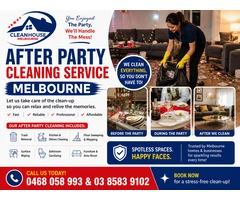 Professional After Party Cleaning Service Melbourne | Stress-Free Cleanup