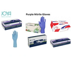 Buy Purple Nitrile Gloves in Australia - Joya Medical Supplies