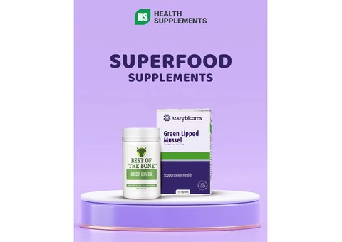 Get Complete Nutrition with Organic Superfood Supplements