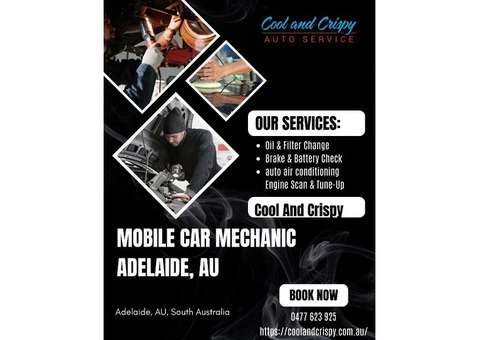 Mobile auto air conditioning Adelaide