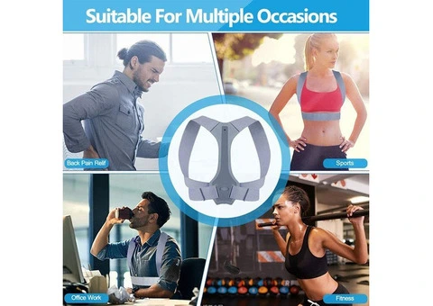 Adjustable Posture Corrector Clavicle Support – Improve Posture Fast - 2/4