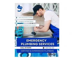 Emergency Plumbing Services – Same Day Service Available