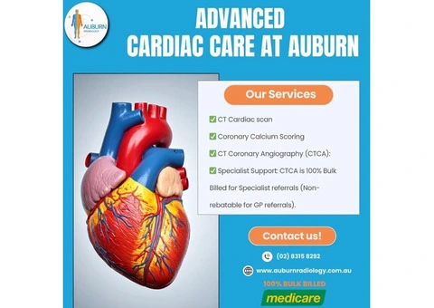 Advanced Cardiac Care at Auburn Radiology. (02) 8315 8292