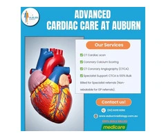 Advanced Cardiac Care at Auburn Radiology. (02) 8315 8292