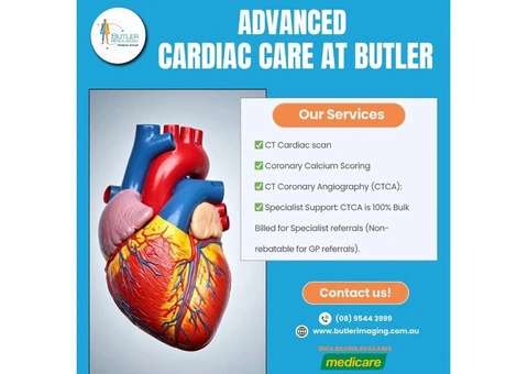 Advanced Cardiac Care at Butler Medical Imaging. (08) 9544 3999