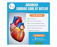 Advanced Cardiac Care at Butler Medical Imaging. (08) 9544 3999