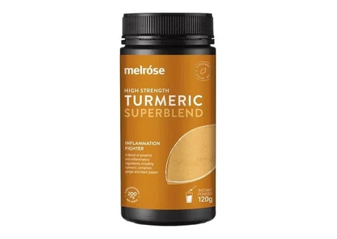 Upgrade your wellness routine with Turmeric Superblend Powder
