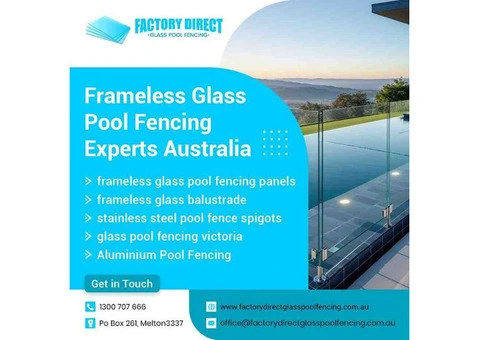 Get a top frameless glass balustrade installation today