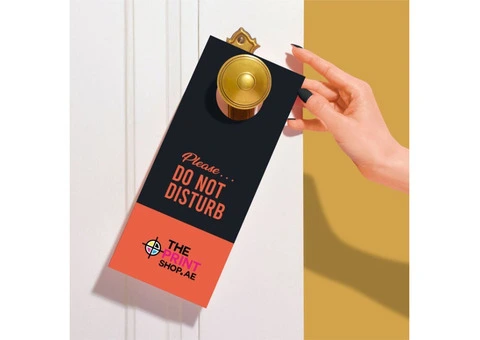 custom door hangers dubai