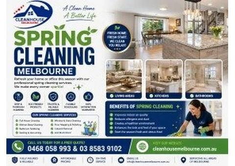 Professional Spring Cleaning Melbourne | Deep Clean by Clean House Melbourne - 5/5
