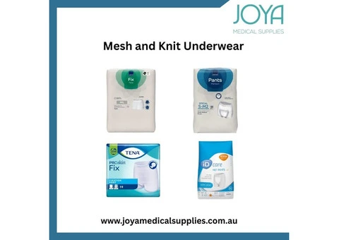 Buy Mesh and Knit Underwear in Australia - Joya Medical Supplies