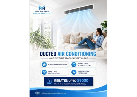 Ducted Air Conditioning – Whole Home Comfort