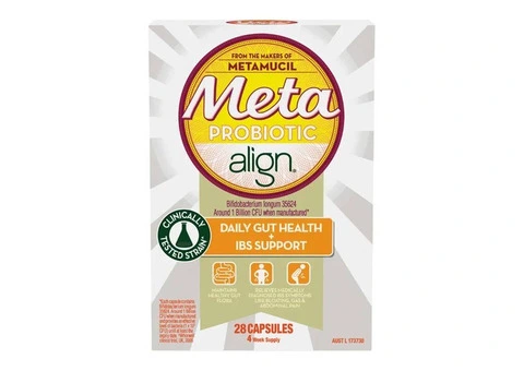 Buy Metamucil Meta Align Daily IBS Probiotics Australia | 28 Capsules