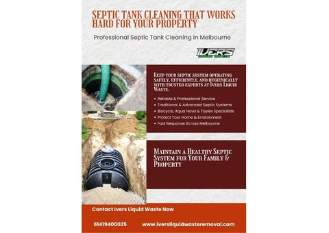 Septic Tank Cleaning Geelong