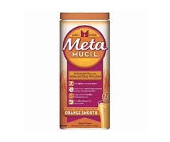Buy Metamucil Orange Smooth Fibre Powder 114 Doses 663g | Australia