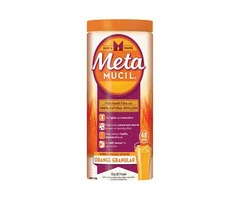 Buy Metamucil Orange Granular Fibre Powder 48 Doses 528 g | Australia