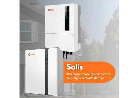 26.6kWh Solis Solar Battery for Sydney Homes! Save on Power Bills - 1/7