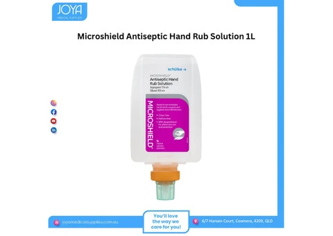 Microshield Antiseptic Hand Rub Solution 1L - Joya Medical Supplies