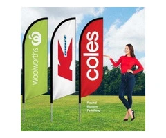 Professional Feather Banners for Eye-Catching Business Promotion