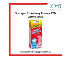 Buy Sustagen Strawberry Flavour RTD 250ml Tetra - Joya Medical Supplies