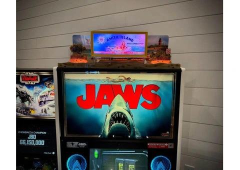 Jaws Limited Edition (LE) Pinball Machine #533 of 1000 made - 10/13