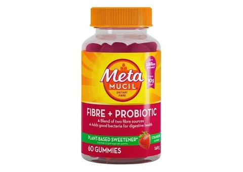 Buy Metamucil Probiotics Fibre Gummies 60 & 90 Pack | Australia