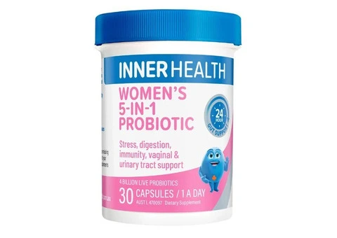 Buy Inner Health Women’s 5 in 1 Probiotic 30 & 60 Capsules Australia