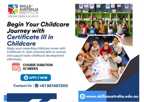 Shape Young Futures with Certificate 3 in Childcare Training