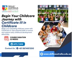 Shape Young Futures with Certificate 3 in Childcare Training