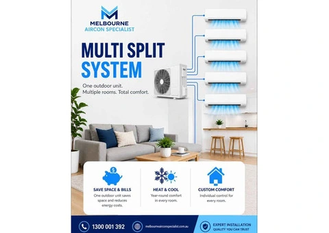 Multi Split System – Smart Comfort for Every Room