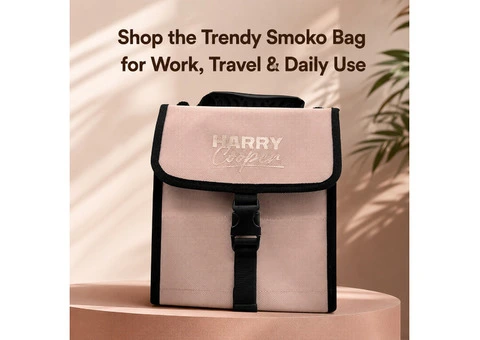 Shop the Trendy Smoko Bag for Work, Travel & Daily Use