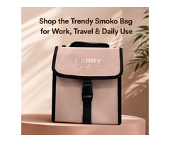 Shop the Trendy Smoko Bag for Work, Travel & Daily Use