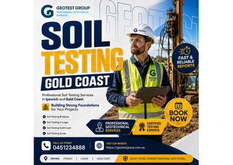 Professional Soil Testing Gold Coast Services for Strong Foundations